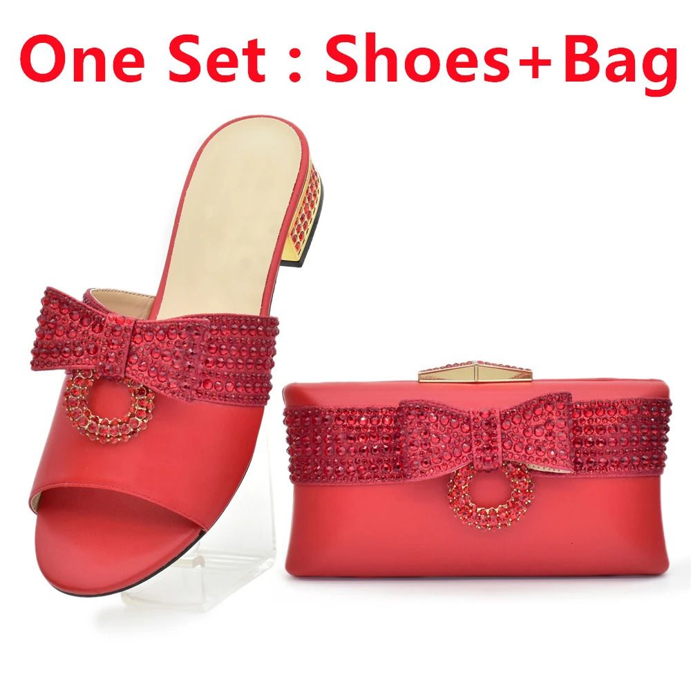 Red Shoes And Bag