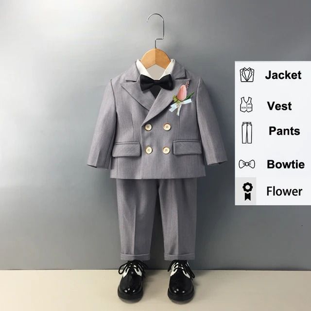 Gray 5pcs(vest)