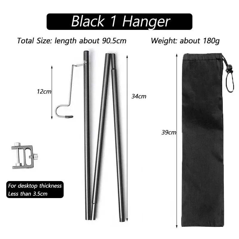 Black 1 Hanger