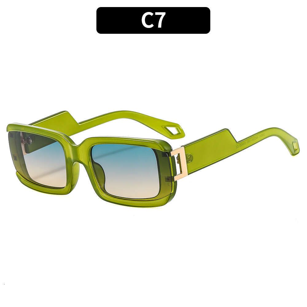 C7 Green Frame Green Yellow Film