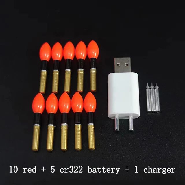 Red Bulb And 1 Usb