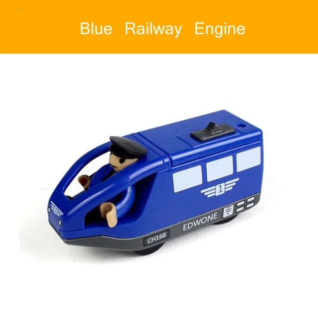 Blue Railway Engine