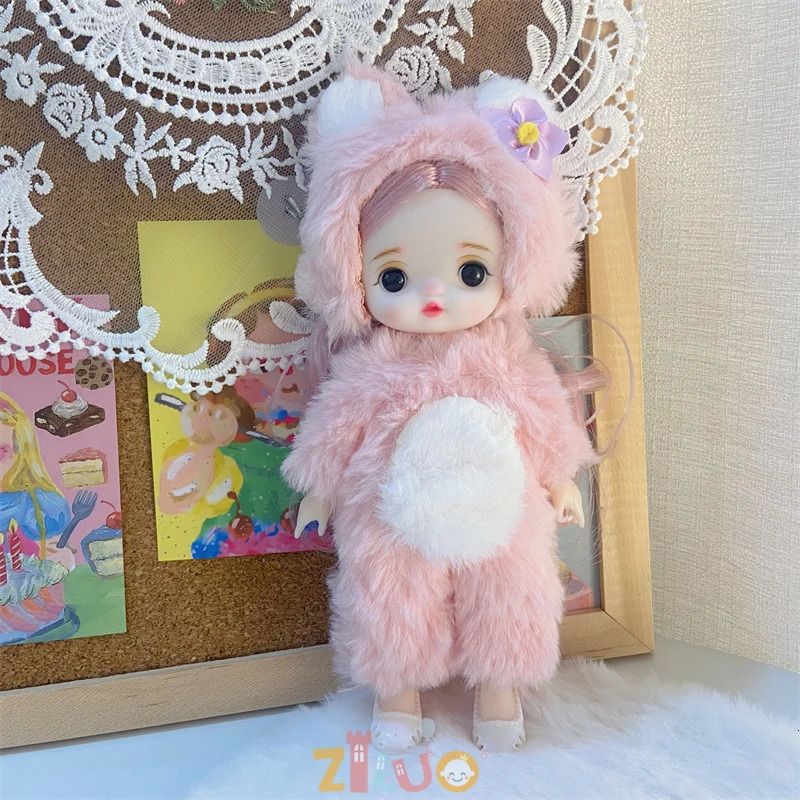 16cm BJD Doll-Doll med kläder19