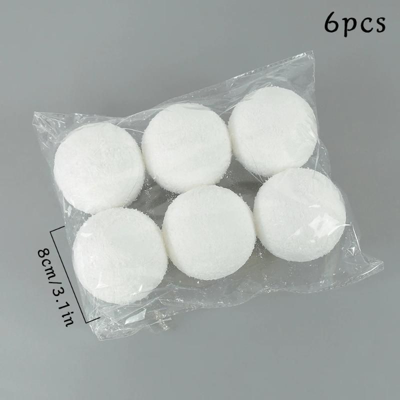 as pic 6pcs 8cm balls