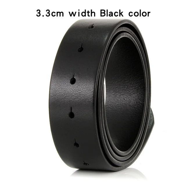 3.3cm Width Black-120cm