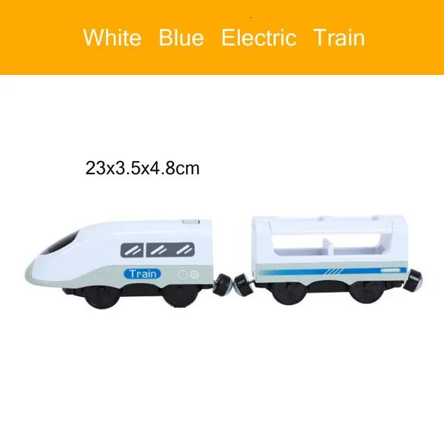 White Blue Train