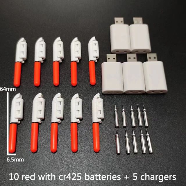 10 Red And 5 Usb
