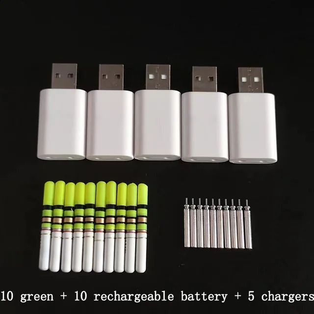 Green And 5 Charger