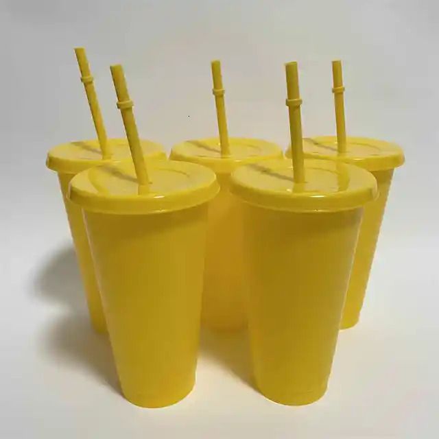 5PCS 700ml-Yellow