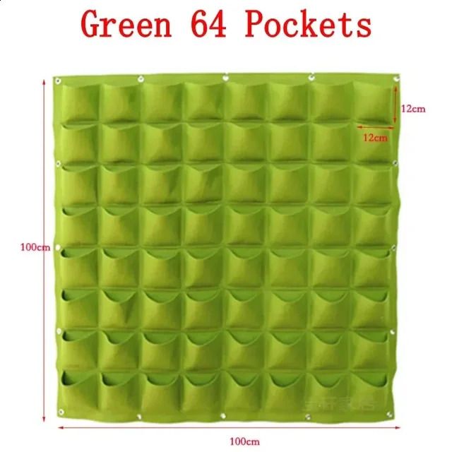 Green 64 poches