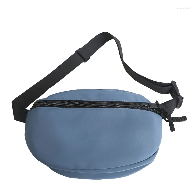 Blaue Gürteltasche