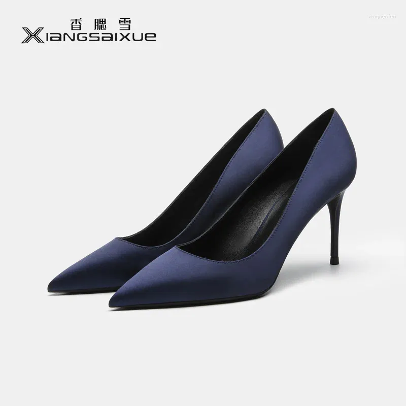 Blue heel Height 8cm