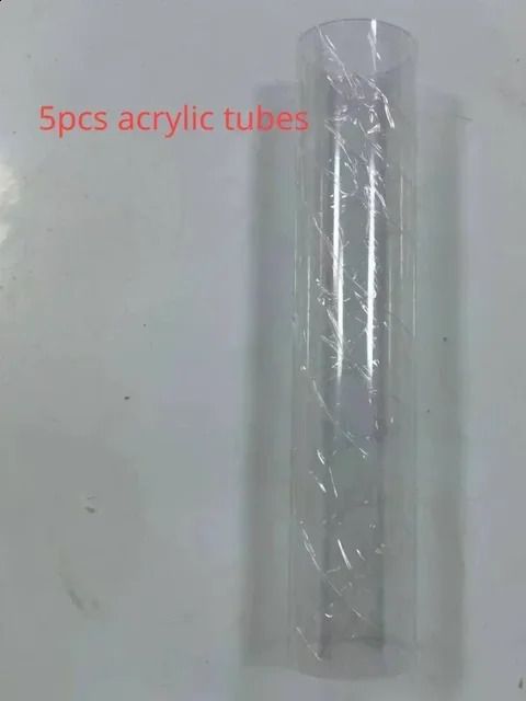 5PCS Acrylic Rures