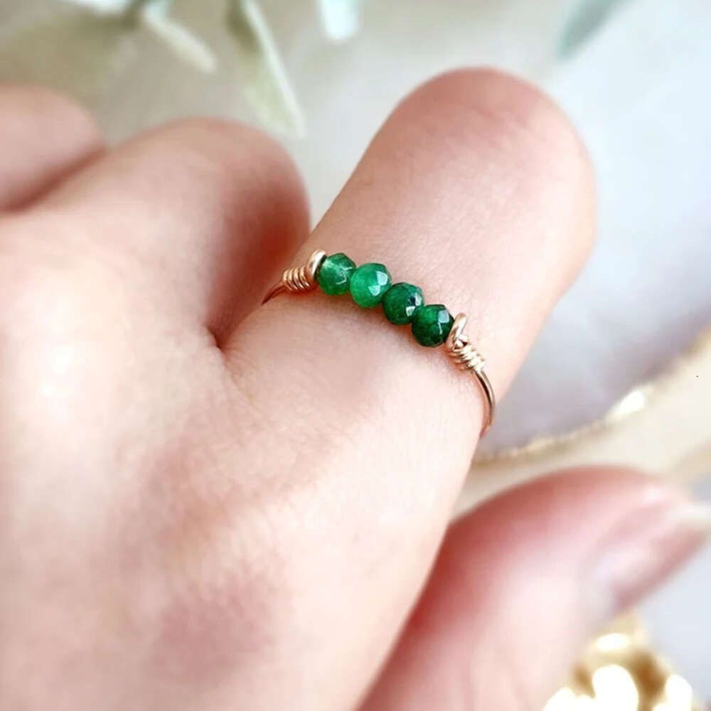 Green Jade-Rose Gold