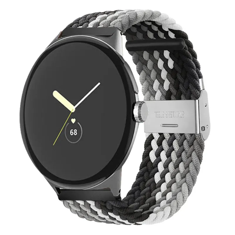 Google Pixel Watch schwarz-weiß 2