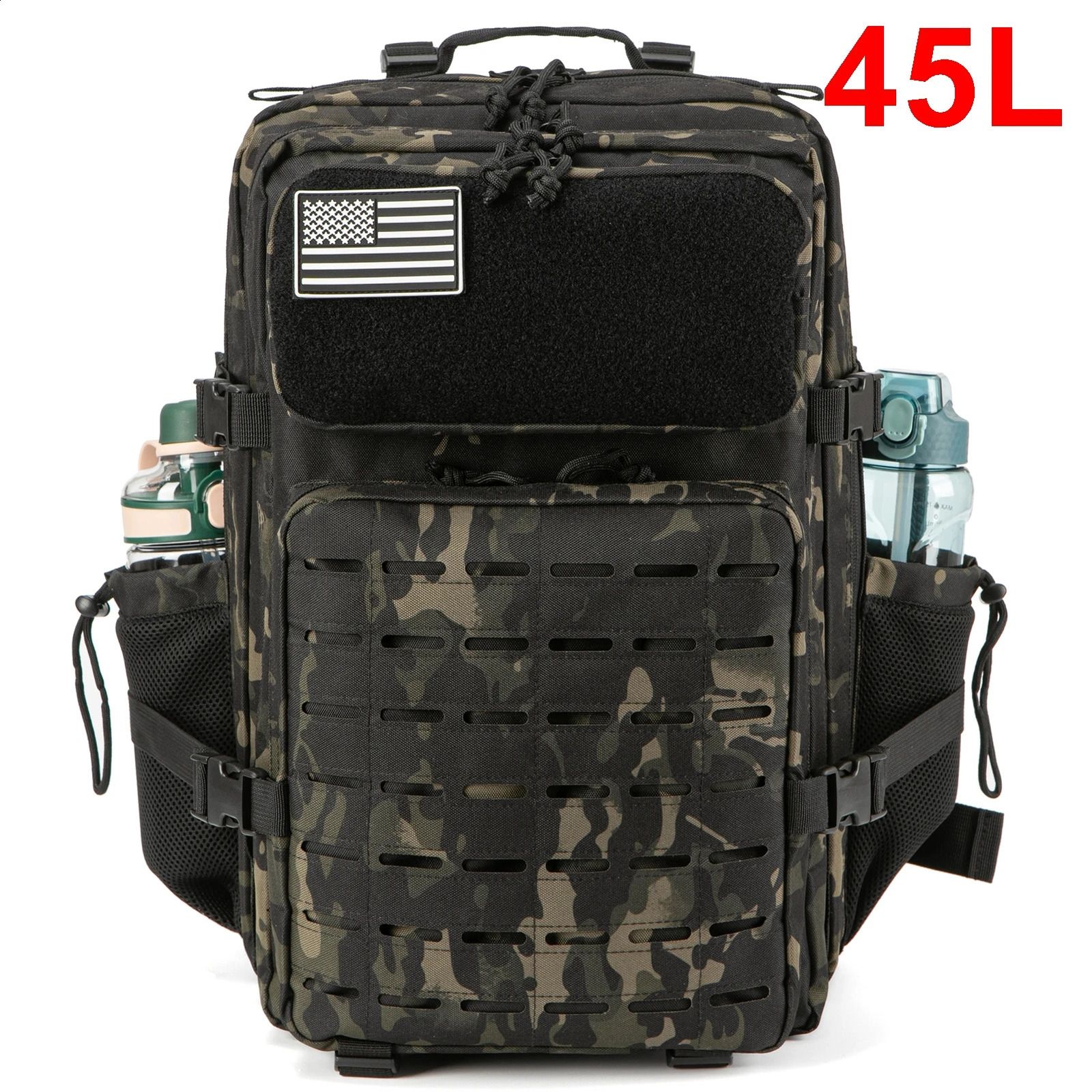 45L Camo noir