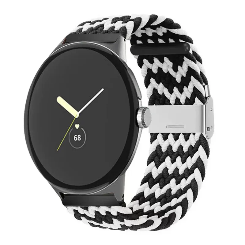 Google Pixel Watch preto e branco 1