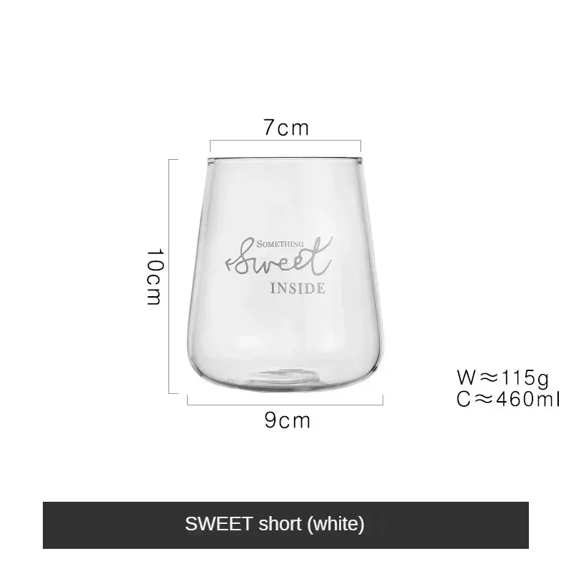 460-530ml Sweet ShortWhite460