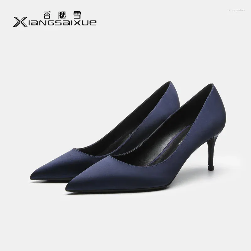 Blue heel Height 6cm