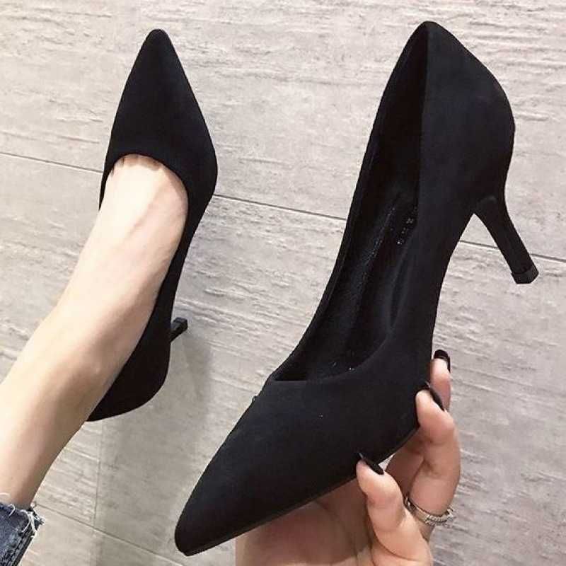 Nero 7 centimetri Thin Heel