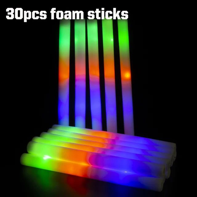 30 Foam Sticks