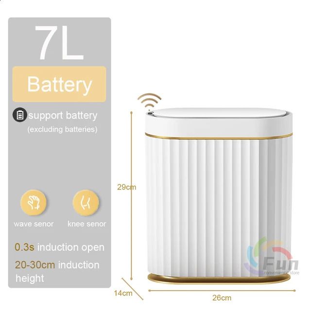 7l Battery White