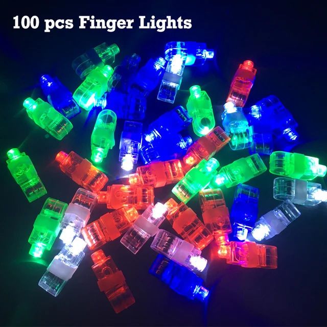 100pcs Finger Lights