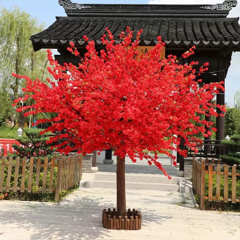 Red Peach Tree-Height3mxwidth2.8m