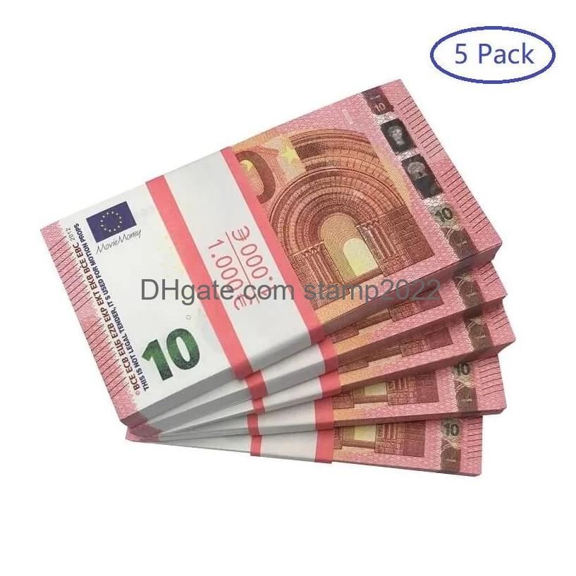 5 Pack 10 euros (500pcs)