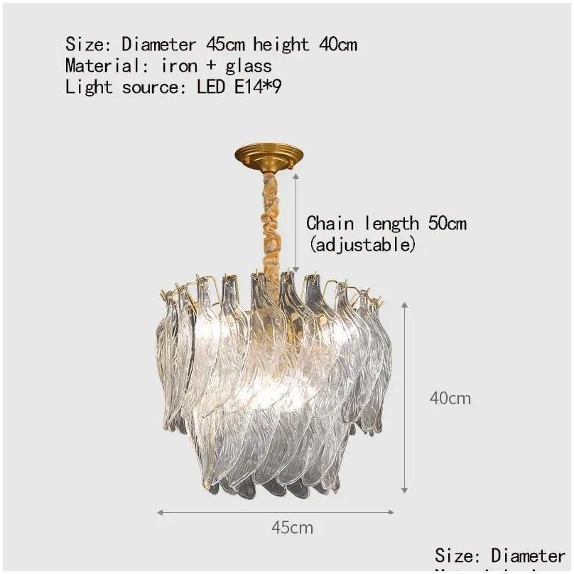 الضوء الدافئ DIA45cm H40cm