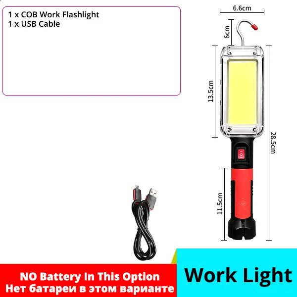 Package d No Battery-Usb Flashlight