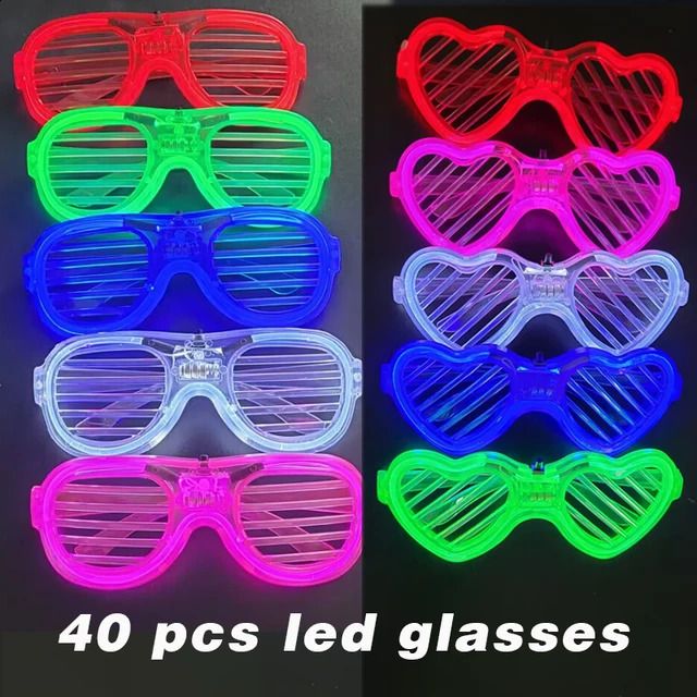 40pcs Glasses