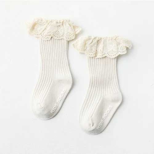 White Ruffle Socks