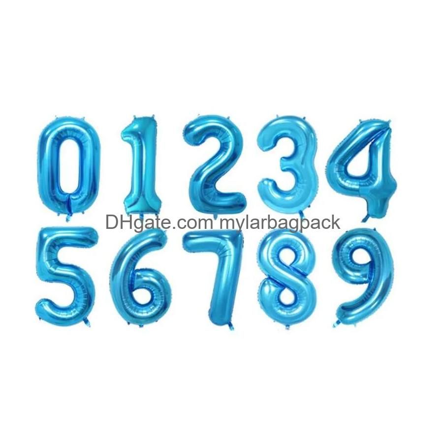 Blå (nummer 0-9) skickas slumpmässigt