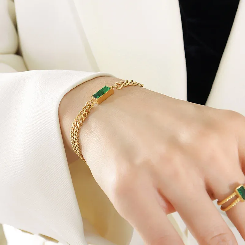 G-grünes Armband