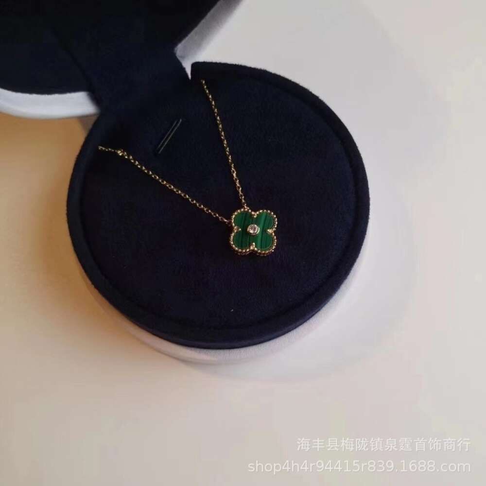 Green And White Diamond with Golden Co