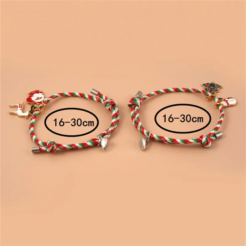 set di braccialetti di Natale