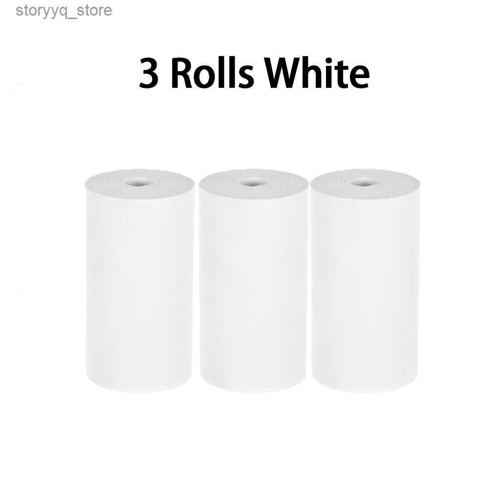 3 rolos Branco