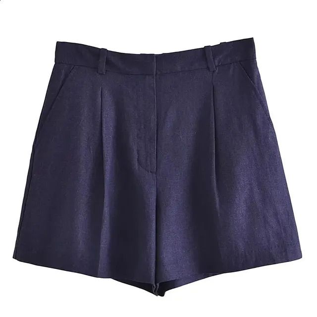 Short bleu foncé