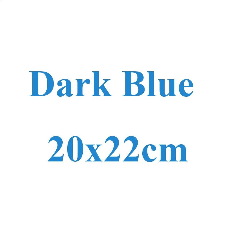 20x22cm azul oscuro