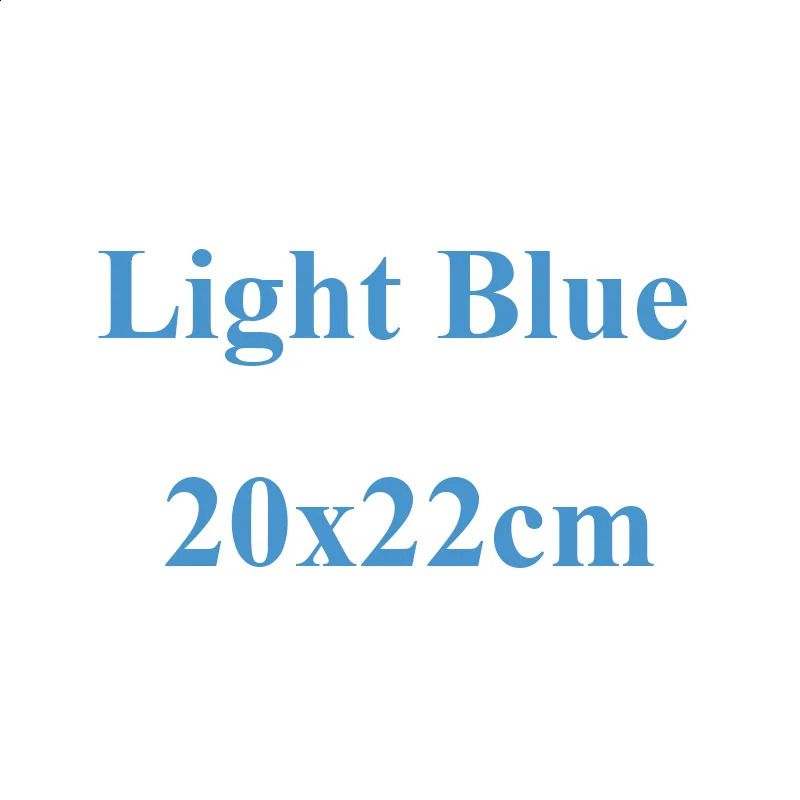20x22cm azul claro