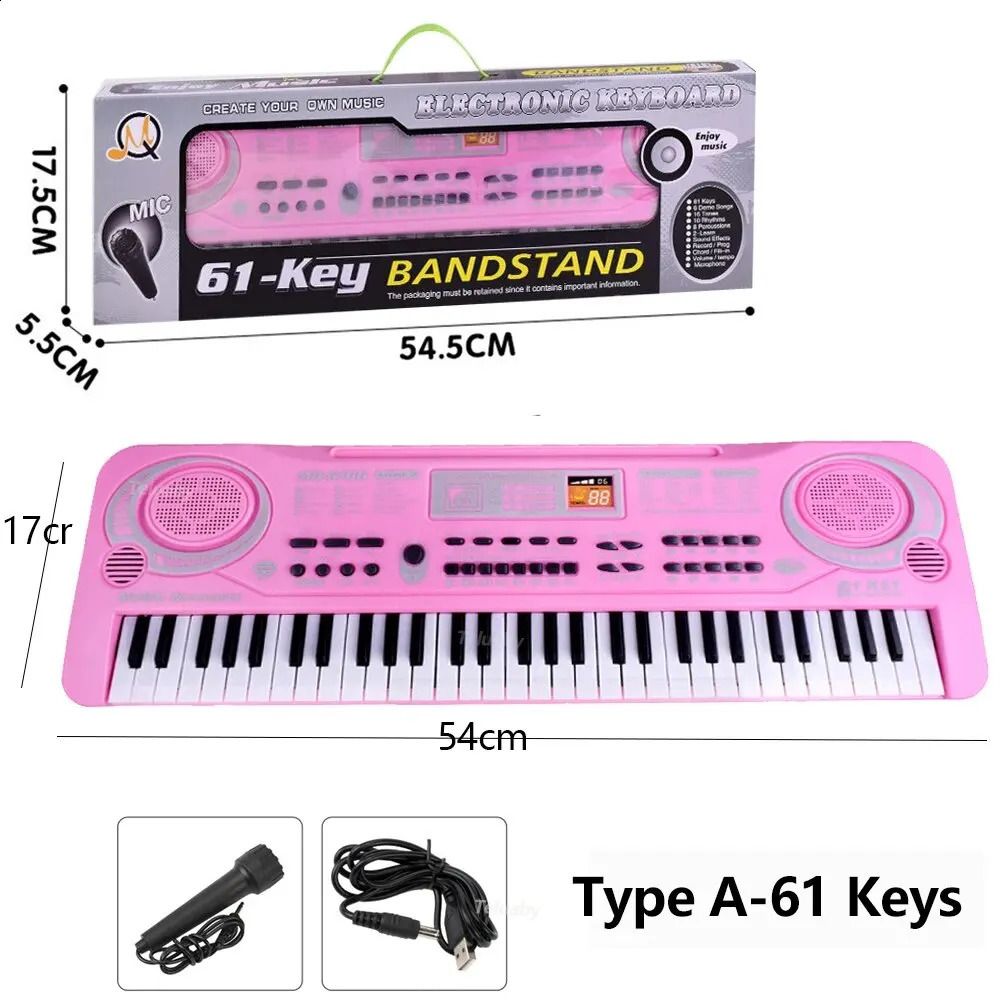 Type A- 61keys-pink