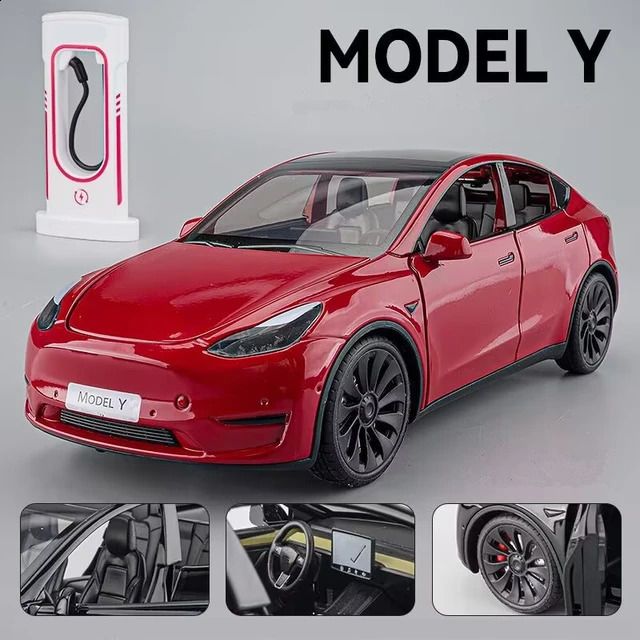 Model y röd