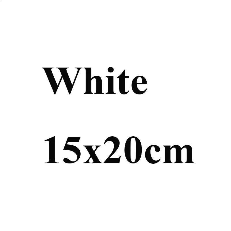 White 15x20cm