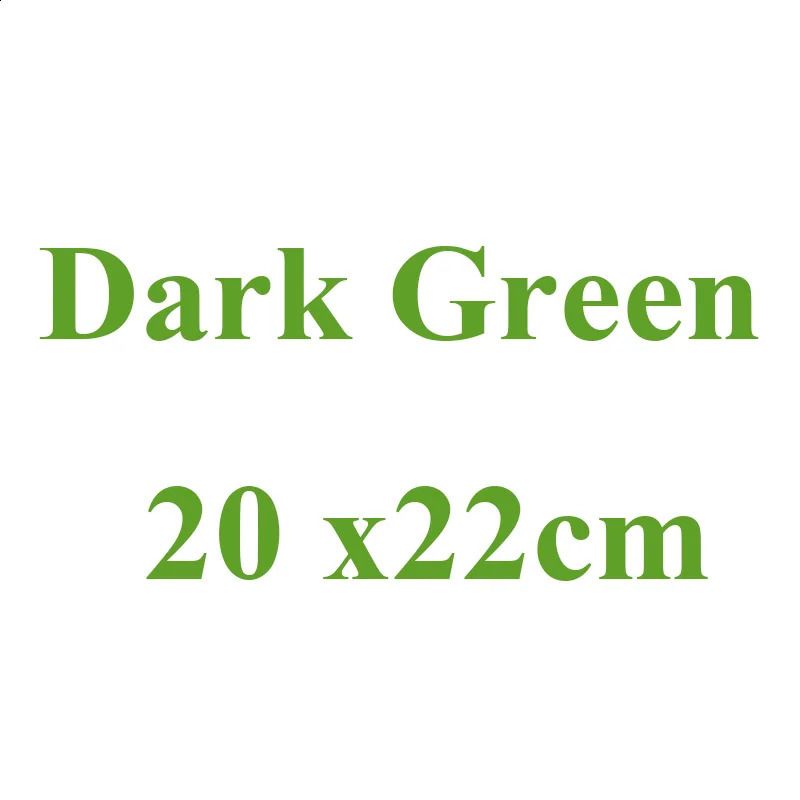 20x22cm verde oscuro