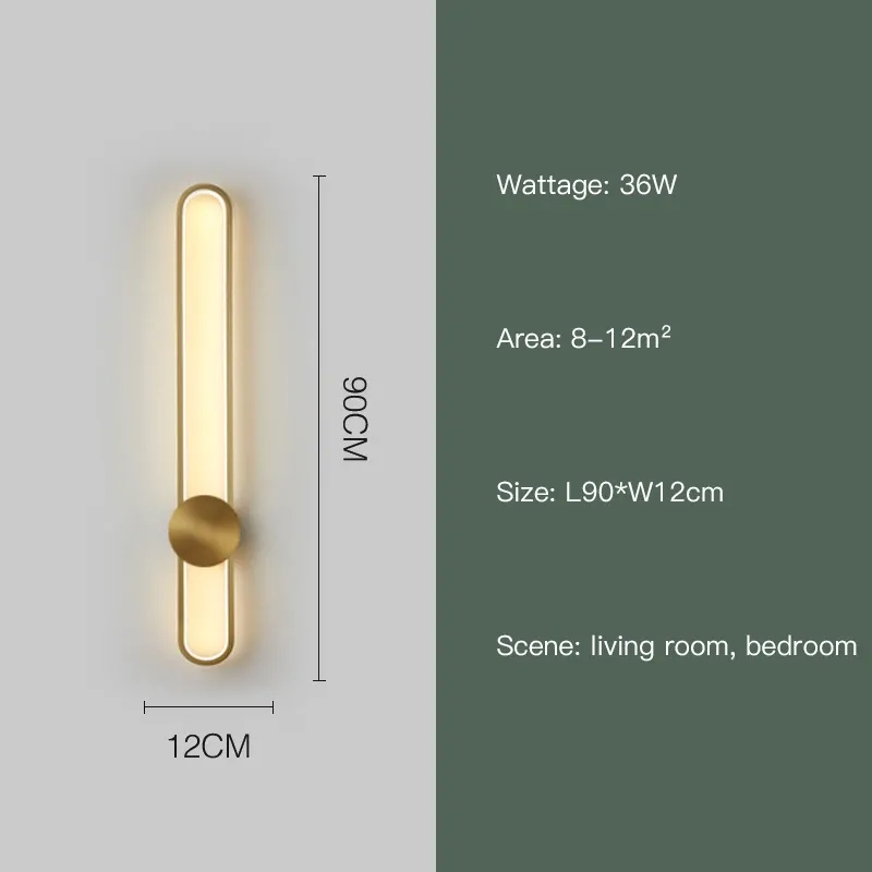 3 Färgljus guld-90 cm