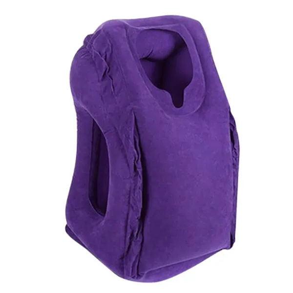 紫色の枕