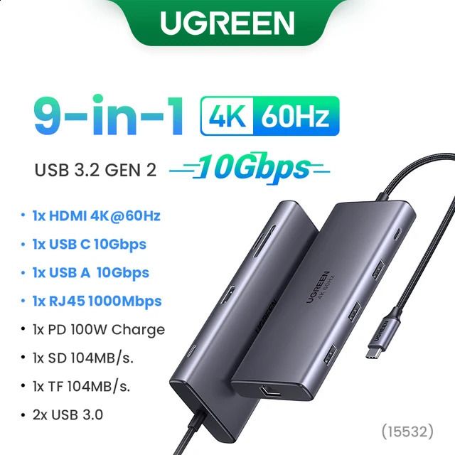 9 In-1 Hub 10Gbps