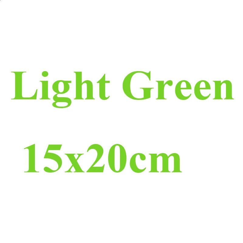 15x20cm luz verde