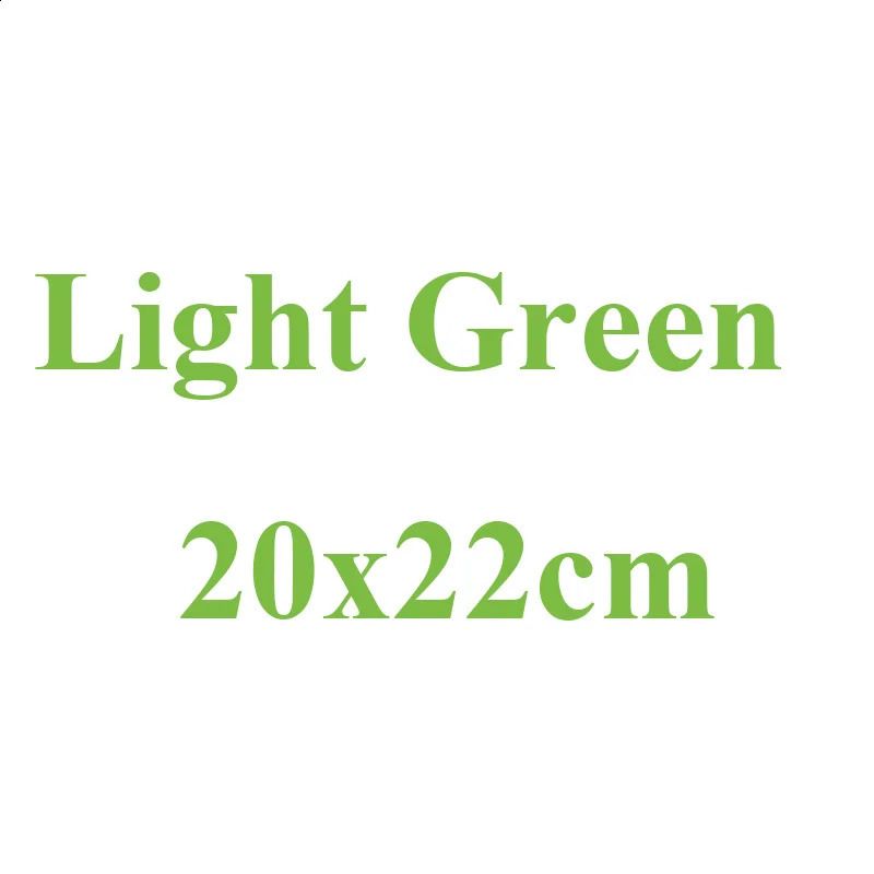 20x22cm luz verde